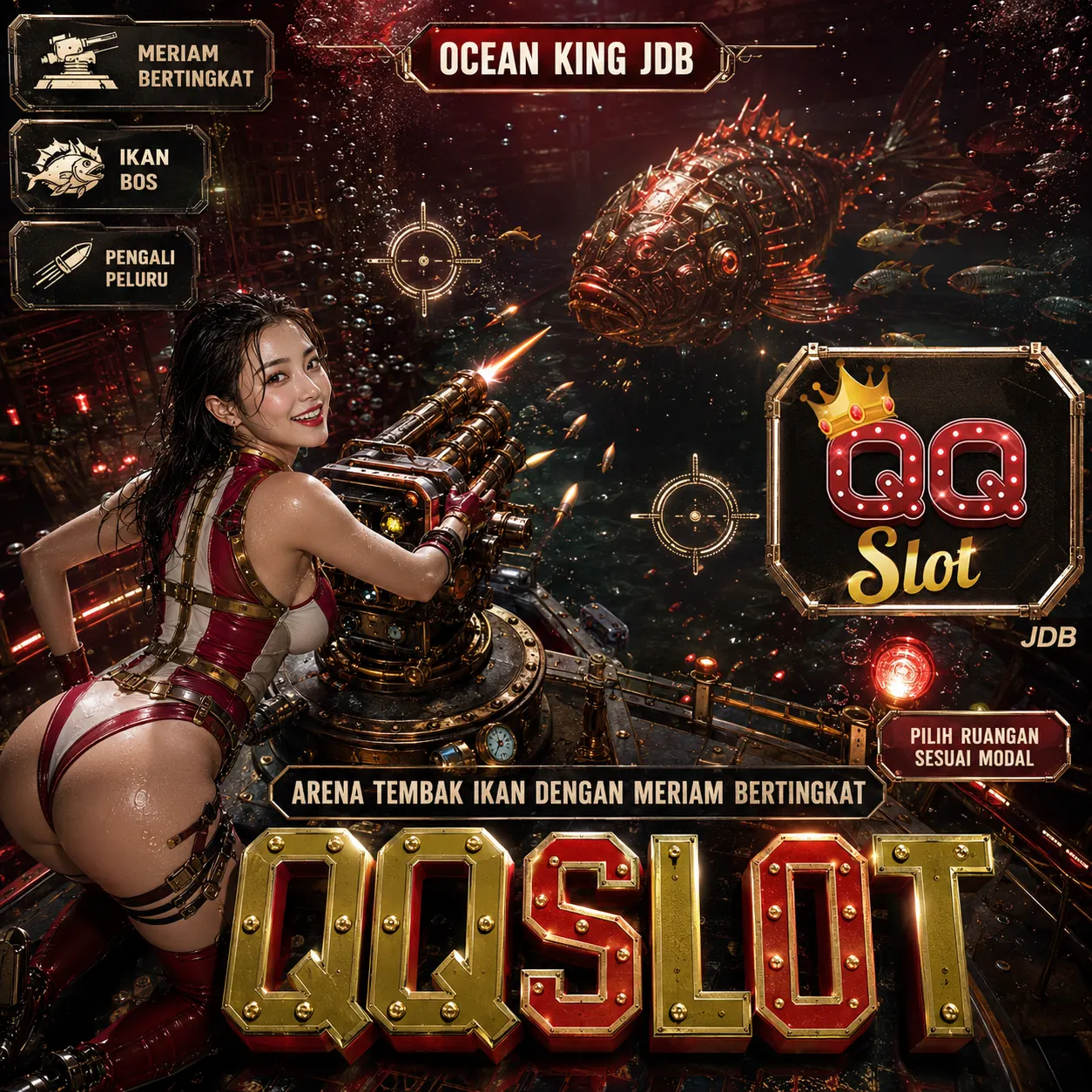 Banner QQSLOT Ocean King JDB